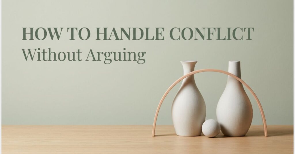 How to Handle Conflict Without Arguing
